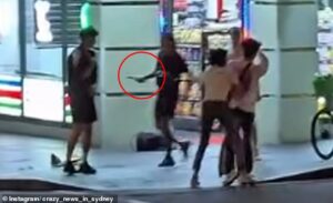 Shocking random hammer attack in Sydney’s CBD caught on camera – as victim issues a message for Australia