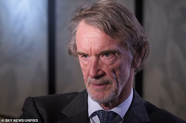 Sir Jim Ratcliffe is handed a dressing down by the FA as they ‘remind him of his responsibilities’ after he said the UK is being ‘colonised by immigrants’