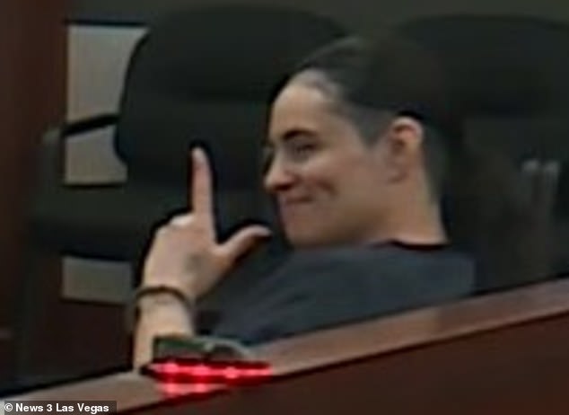 Vile Vegas women smirk, flash symbols at photographers and moan about police brutality as they’re sentenced for killing WW2 veteran, 101