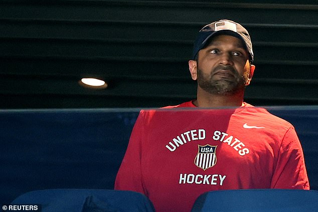 Kash Patel is spotted in the crowd for USA’s Winter Olympics hockey semifinal showdown… after backlash over $75k taxpayer-funded trip