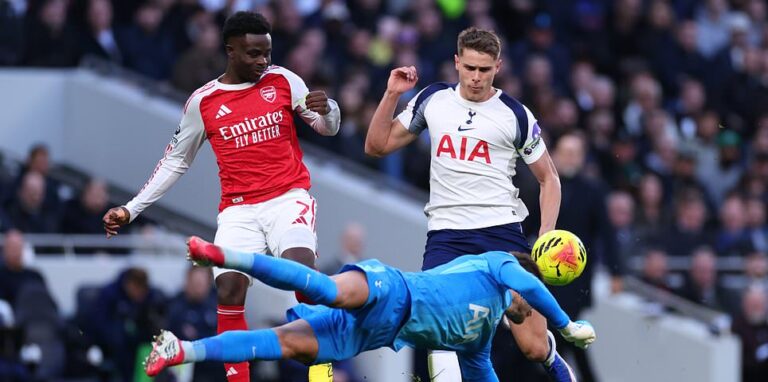 Tottenham vs Arsenal – Premier League LIVE: Latest score and updates as Gunners star fires Mikel Arteta’s side in front