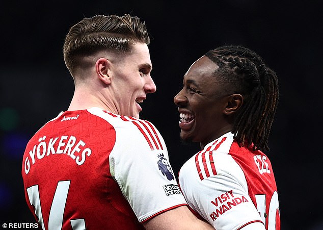 How Arsenal thrashed Tottenham – with help from five-goal Eberechi Eze and inspired Viktor Gyokeres: All the goals, big moments and talking points