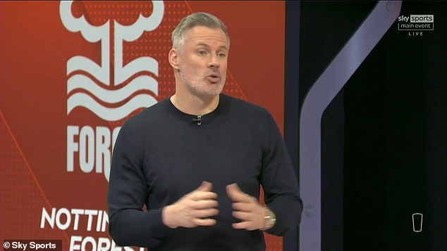 Jamie Carragher hits out at Liverpool stars and names the player who ‘changed the game’ after Reds pulled off ‘one of the greatest robberies’ in victory at Nottingham Forest