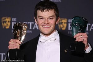 Meet Robert Aramayo: From humble beginnings in Hull to his big break at New York’s Julliard School as the I Swear star ends Timothee Chalamet’s winning streak and bags two BAFTAs