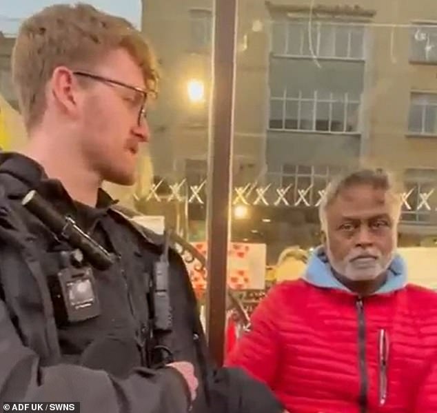Christian street preacher was arrested for ‘inciting racial hatred’ after delivering sermon ‘on Islam and transgender ideology