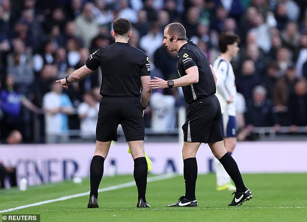 Revealed: Reasons behind two lengthy stoppages to north London derby labelled ‘absolute nonsense’ by Gary Neville
