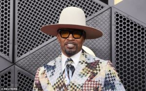 Jamie Foxx hits out at Tourette’s sufferer John Davidson for his ‘unacceptable’ N-word outburst at the BAFTAs