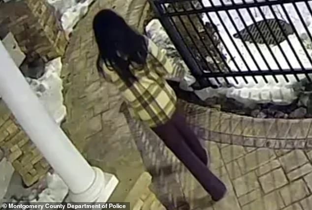 Police release suspect video of woman who ‘shot dead wealthy legal scion, 87, in Maryland senior living facility’