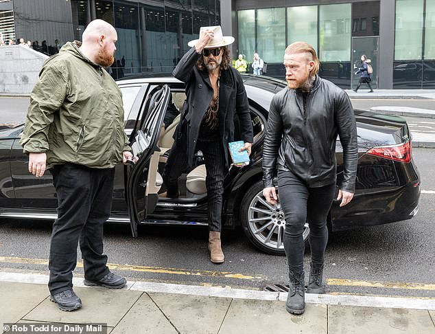 Russell Brand pleads not guilty to raping and sexually assaulting two women in 2009