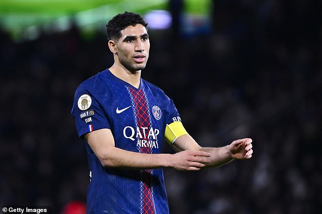 PSG defender Achraf Hakimi to face trial on rape charges – and could face up to 15 years in jail