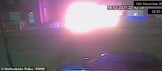 Moment gang torch house in petrol bomb ‘revenge’ attack as mother is set on fire in front of daughter