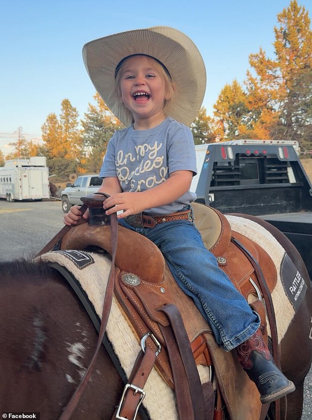 Rodeo star’s daughter, 3, killed by horse in front of her mom during freak accident