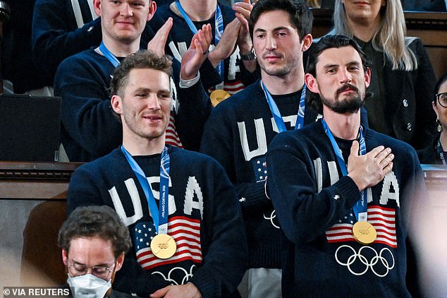Team USA hockey star lifts the lid on their wild State of the Union experience with Trump