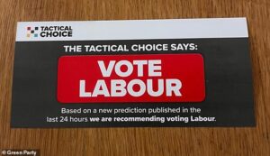 Labour is accused of ‘dirty tricks’ after ‘leaflets from fake tactical voting group arrive in letterboxes’ in Gorton hours before crucial by-election