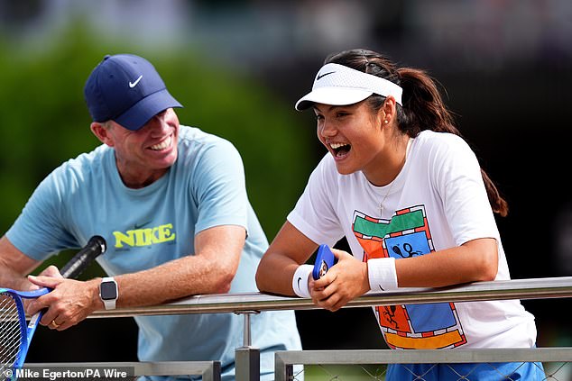 Emma Raducanu ‘reunites with former coach’ just 48 HOURS after insisting she is not looking for a new mentor following split from Rafael Nadal’s trainer