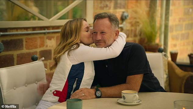 The kitchen table moment Geri Halliwell’s husband Christian Horner tells her he’s been sacked is revealed in Netflix’s Drive to Survive – before she calls him a ‘t**t’ for his antics afterwards