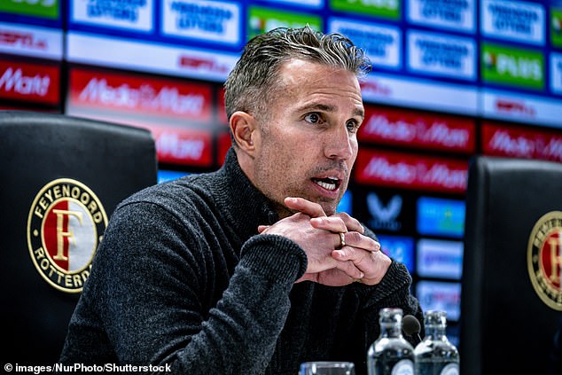 Robin van Persie hits back at ‘inappropriate’ criticism of Raheem Sterling after former exiled Chelsea star was branded ‘Bambi on Ice’ during Feyenoord debut