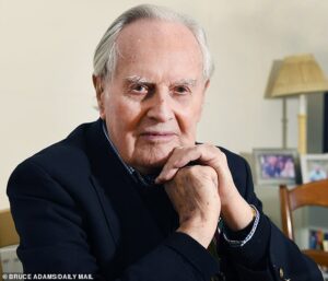 Read an extract from WWII bomber pilot COLIN BELL’s memoir as he turns 105: Did I carry a mascot in my Mosquito? Yes, a Smith & Wesson with 20 rounds so I could shoot the German lynch mob if I was downed