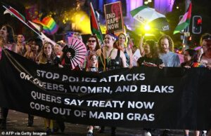 Sydney Gay and Lesbian Mardi Gras is rocked just hours before the event as a group is banned for controversial comments
