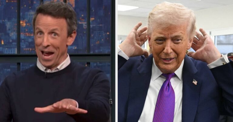The Internet Is Saying Seth Meyers Predicted The Trump Administration Would Release The "Alien Files" To Distract From Epstein Files