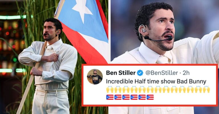 "That Was F**** Beautiful": Here's How People Are Reacting To Bad Bunny's Super Bowl Halftime Performance