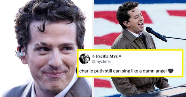 Reactions To Charlie Puth’s Super Bowl National Anthem