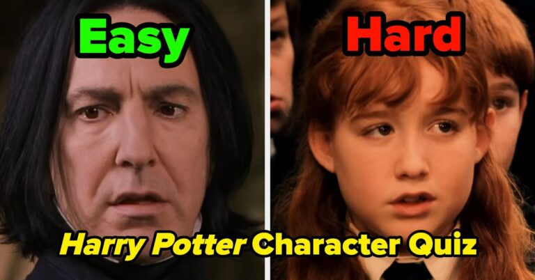 Only True Potterheads Can Name These Characters