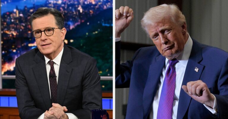 The Internet Is DRAGGING Donald Trump's Board Of Peace After Stephen Colbert Pointed Out Its Tiny Membership