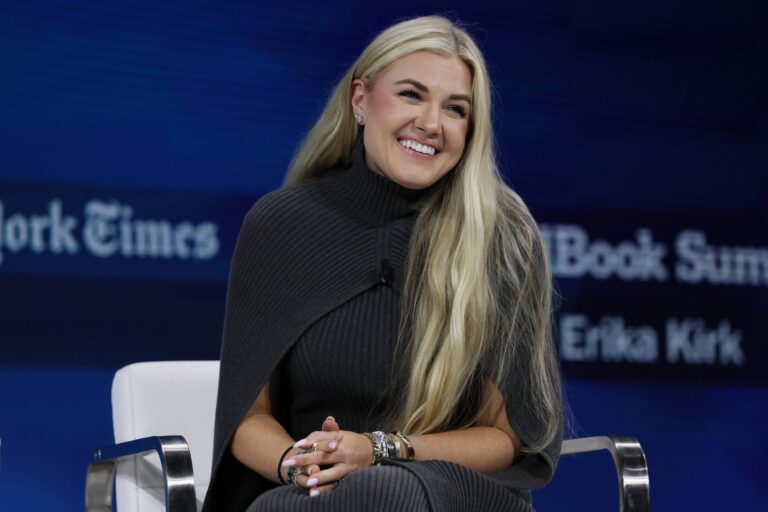 Erika Kirk Says Turning Point USA Super Bowl Halftime Show Will Draw ‘Larger Audience’ Than Bad Bunny