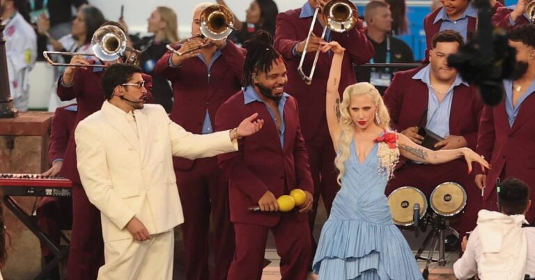 Lady Gaga Thanks Bad Bunny for Super Bowl 2026 Halftime Show Guest Spot