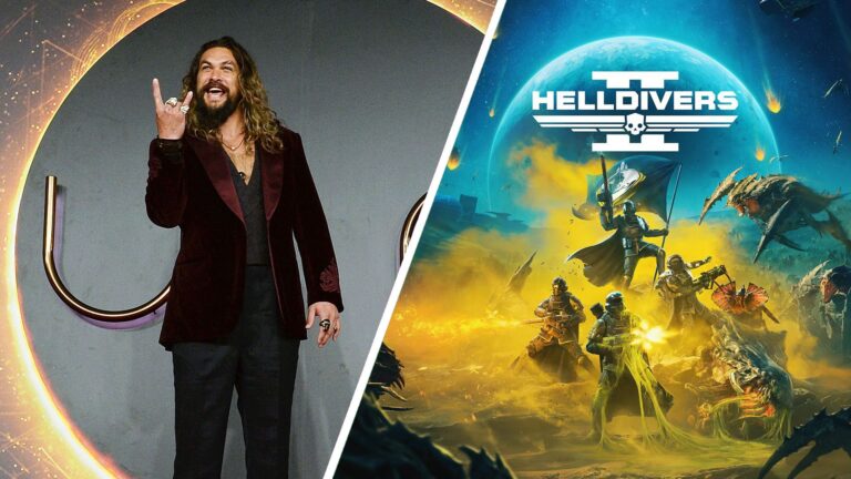 Jason Momoa will be serving out cups of Liber-Tea as he joins the ‘Helldivers’ movie