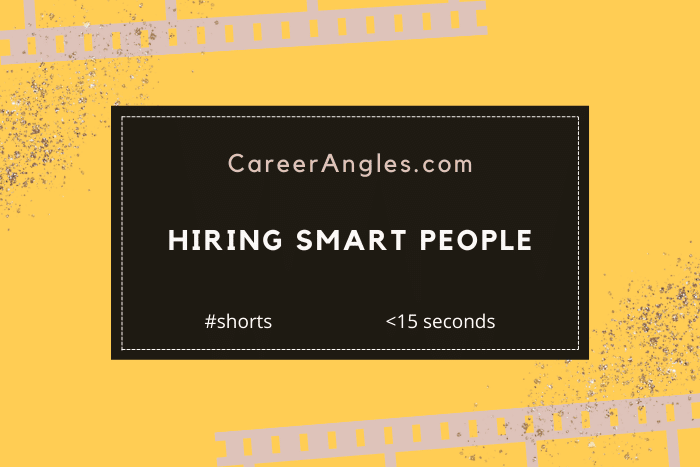 Hiring Smart People #shorts