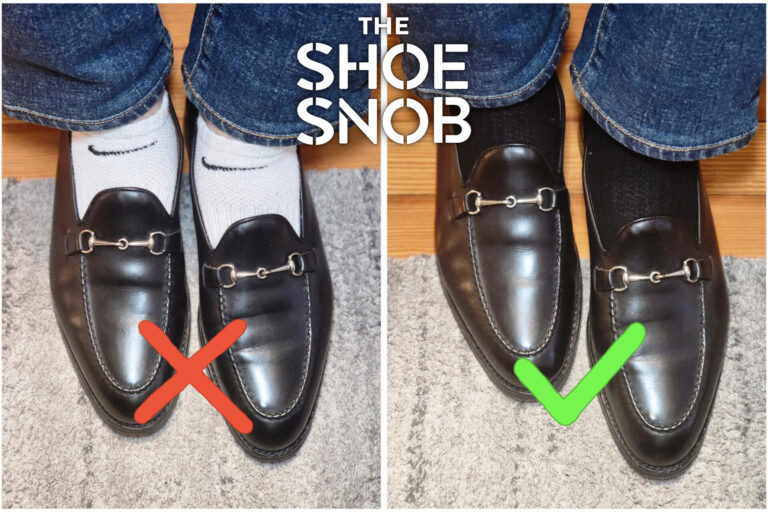 Why Socks Make a Difference in Dress Shoe Fit