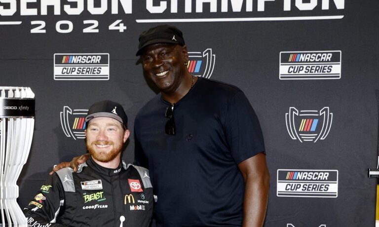 Michael Jordan Goes Viral Over Interaction w/ Tyler Reddick’s Son