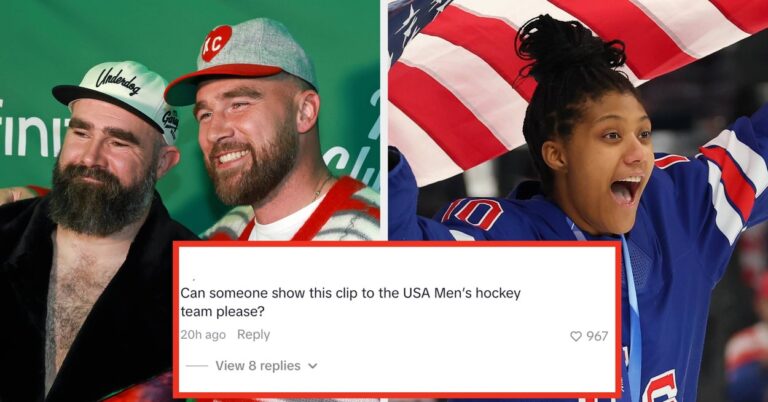 Travis And Jason Kelce Are The Latest Celebrities To Heap Praise Onto The US Women’s Hockey Team, And People Are Urging The Men’s Team To Take Notes