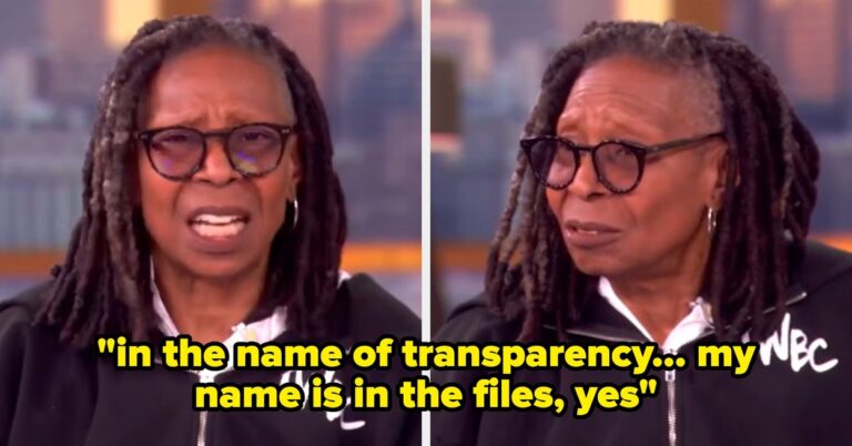 Whoopi Goldberg Addressed Her Name Being Mentioned In The Epstein Files — Here’s What She Said