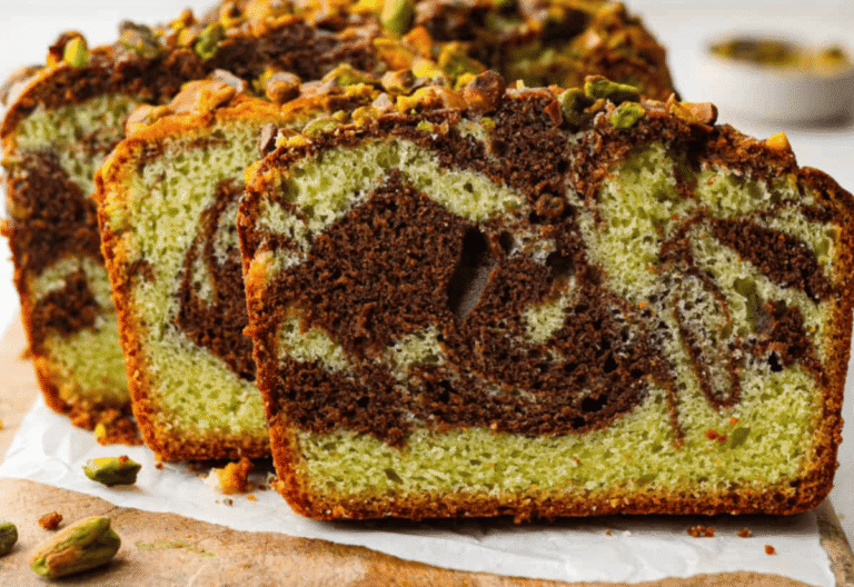 Chocolate Pistachio Loaf (Starbucks Copycat Recipe)