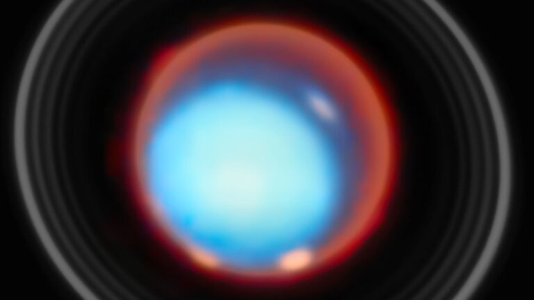 The James Webb Space Telescope just mapped auroras on Uranus in 3D for the 1st time, and scientists are thrilled