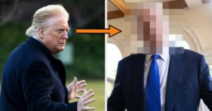 See Trump Without Makeup In Rare Public Appearance