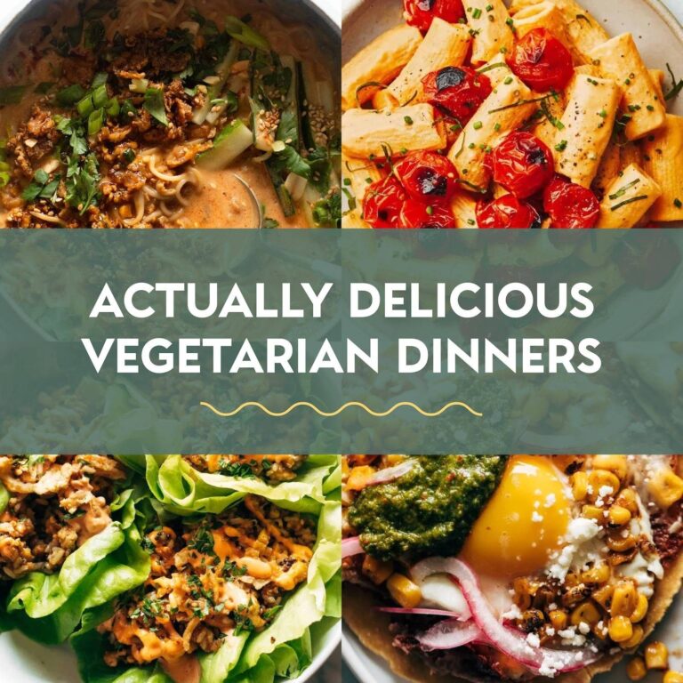 45 Actually Delicious Vegetarian Dinner Recipes