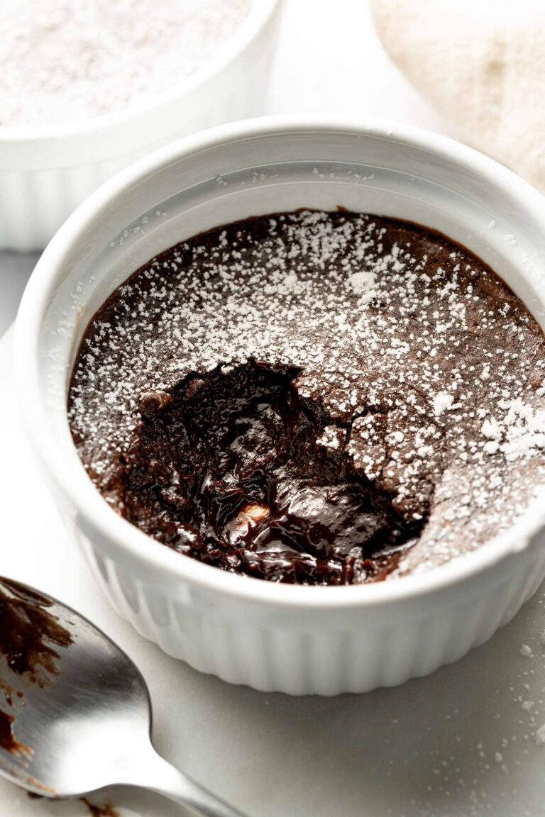 Viral Brownie Pudding for Two Recipe