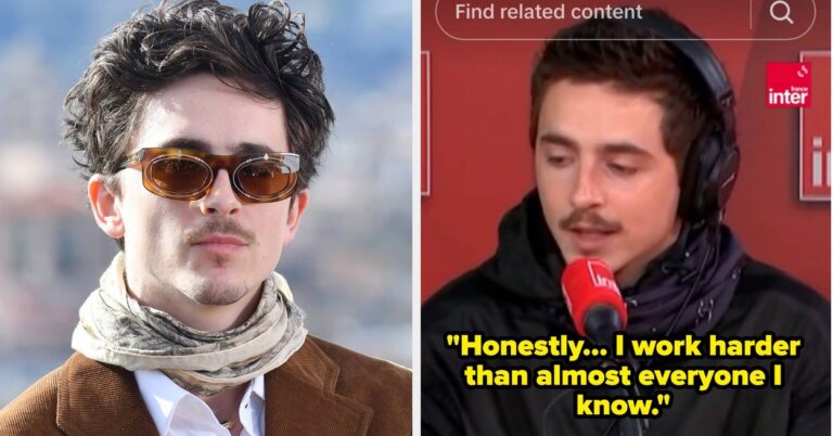 “I Know It’s Not Normal To Talk About Yourself Like This”: Timothée Chalamet Just Said He’s The Hardest Working Person He Knows After Bragging About His “Unique Talent,” And People Are Tired