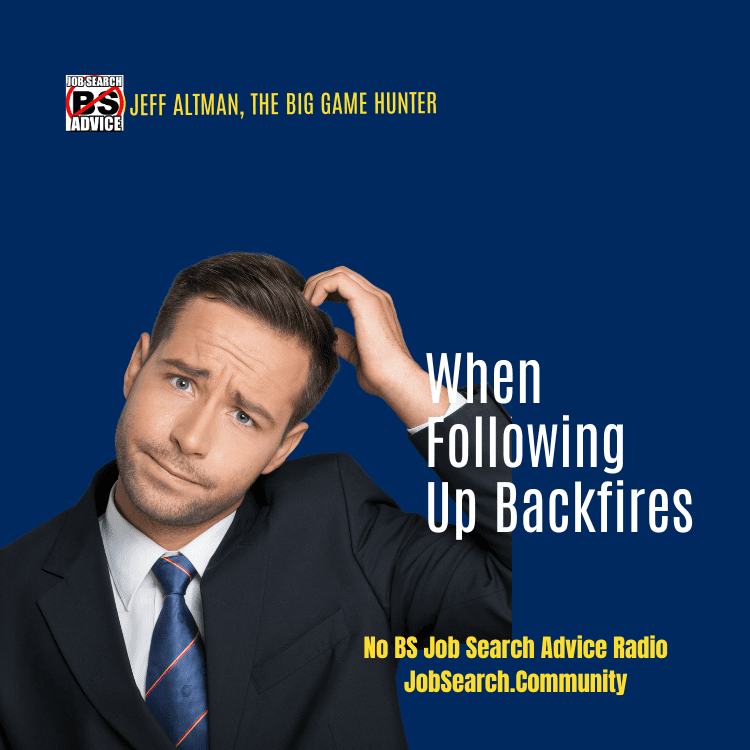 When Following Up Backfires