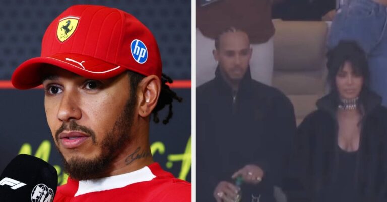 Lewis Hamilton Asked About Kim Kardashian Dating Rumors