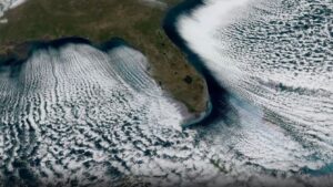 ‘Cloud streets’ stream from the Florida coast photo of the day for Feb. 12, 2026