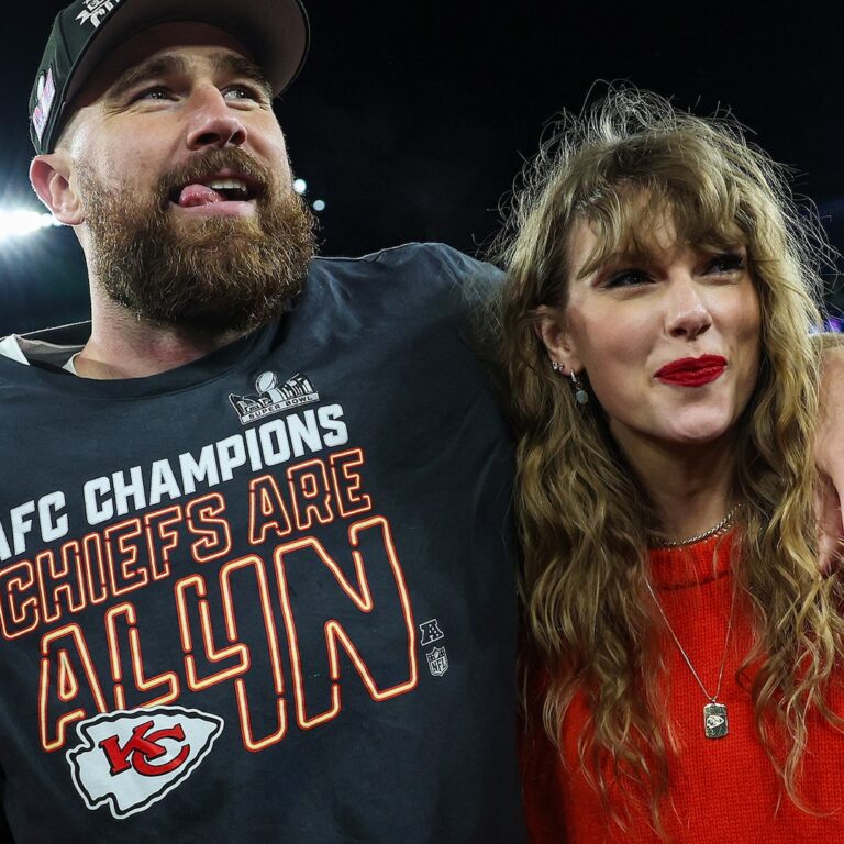 Travis Kelce References Taylor Swift “Wood” Song in Valentine’s Day Post