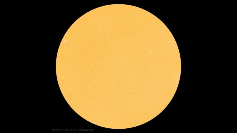 The sun just had no visible sunspots for the 1st time since 2022. Is the end of the current solar cycle near?