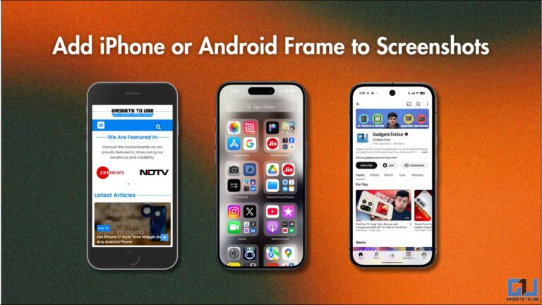 How to Add iPhone or Android Phone Frame to Your Screenshots