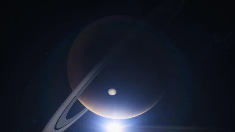 A lost moon may have created Titan and Saturn’s rings