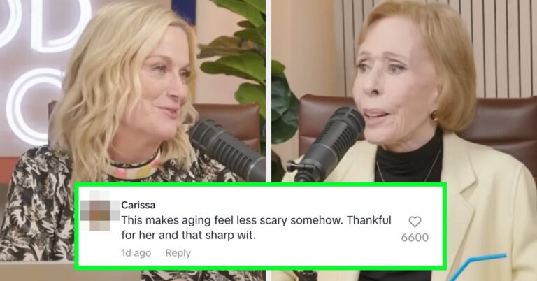 Amy Poehler’s Compliment On Aging To Carol Burnett